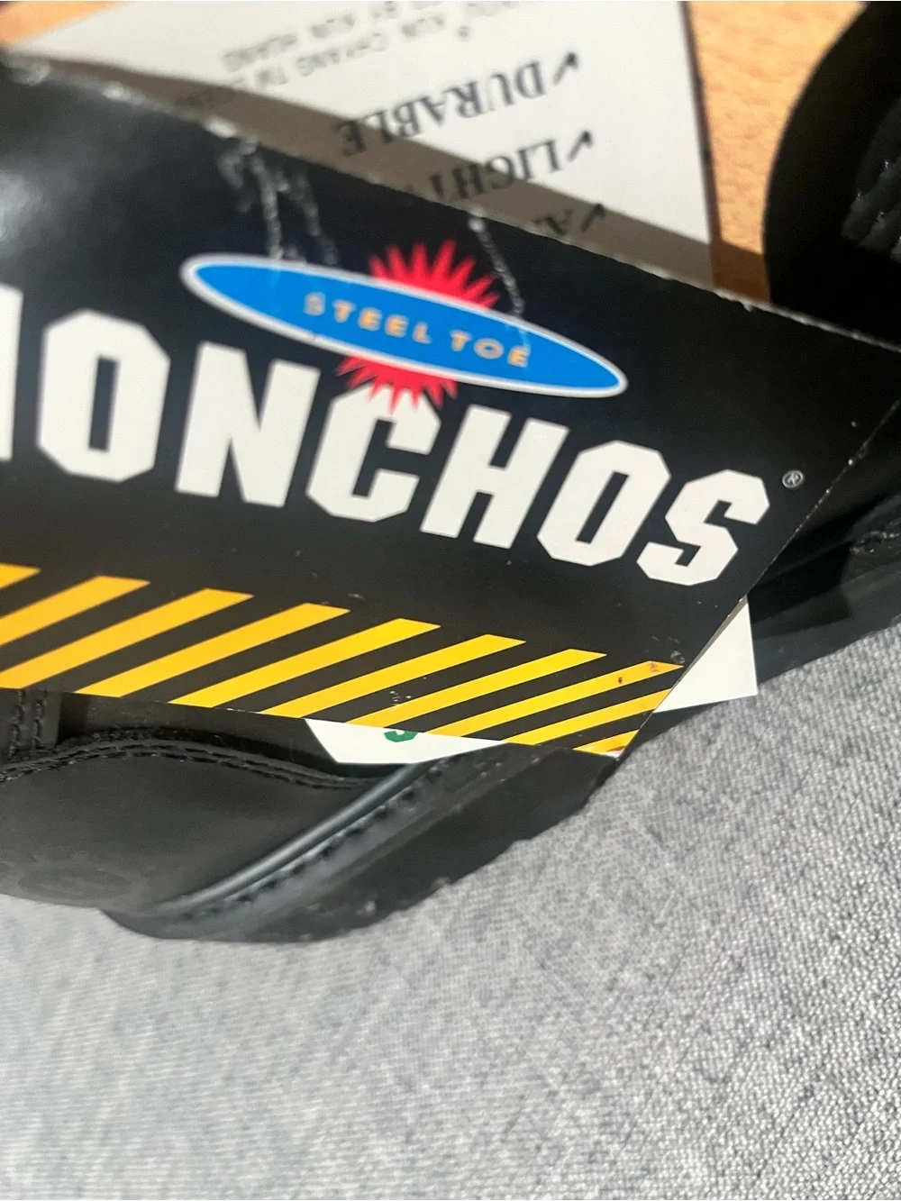 honchos poliyou steel toe work boots size 10w NEW